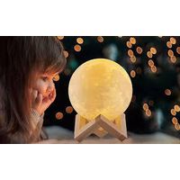 Crystal Aire 3D Moonlight Lamp